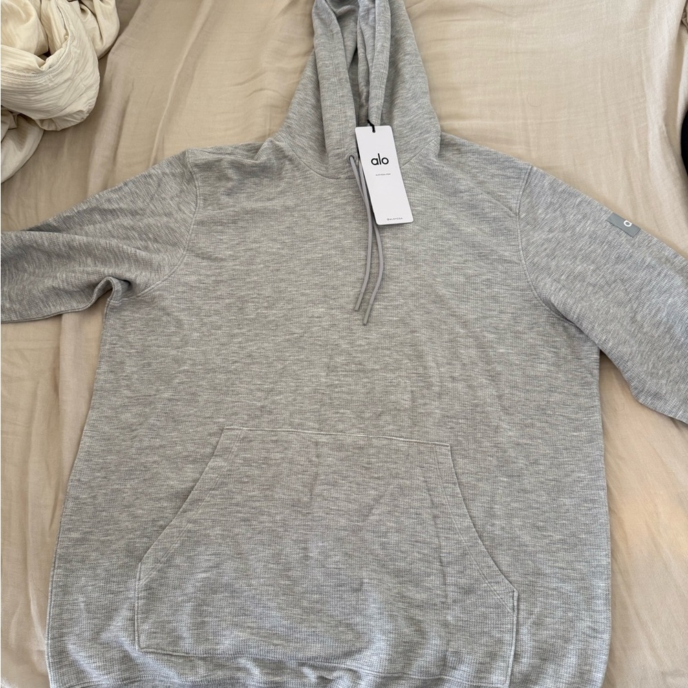 Alo Micro Waffle Fast Break Hoodie